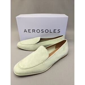 Aerosoles Women's NEO Loafer Flat, Gleam Suede, Size US 12M
